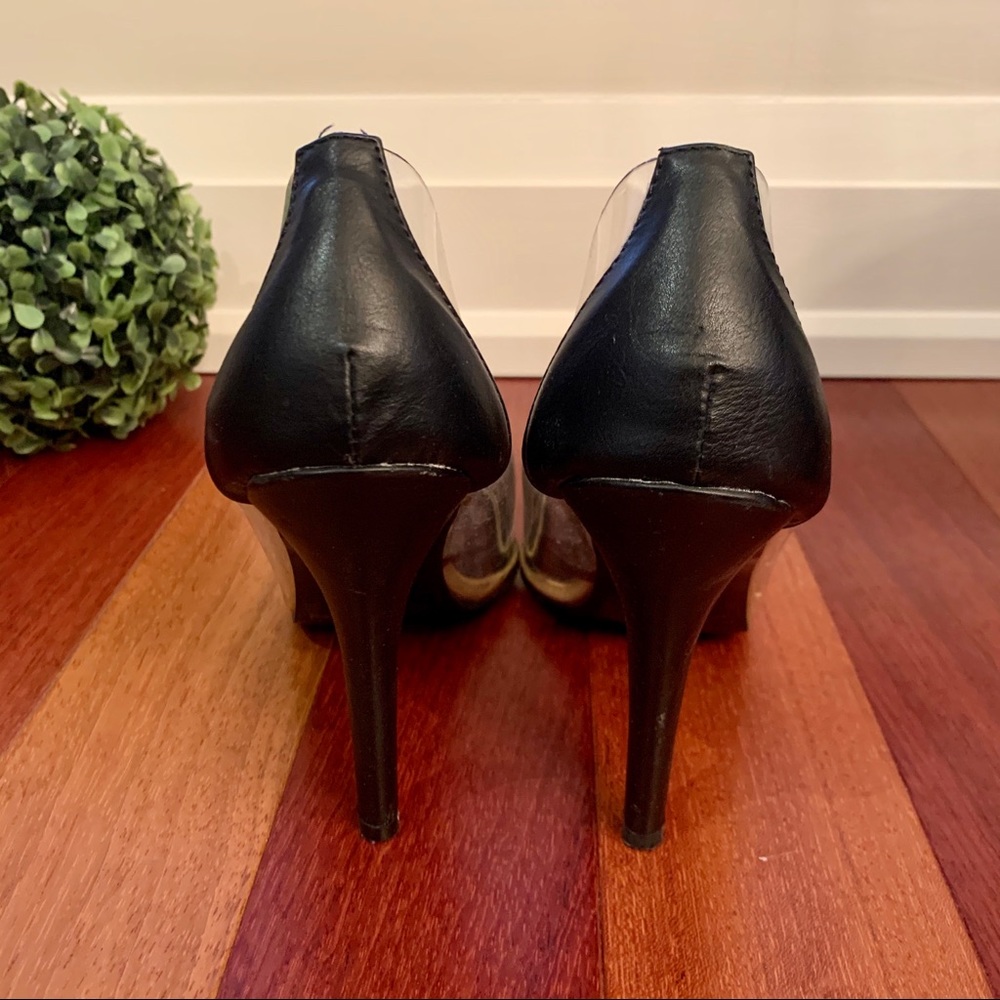 Pointy Toe Transparent Pump - Picture 5 of 5